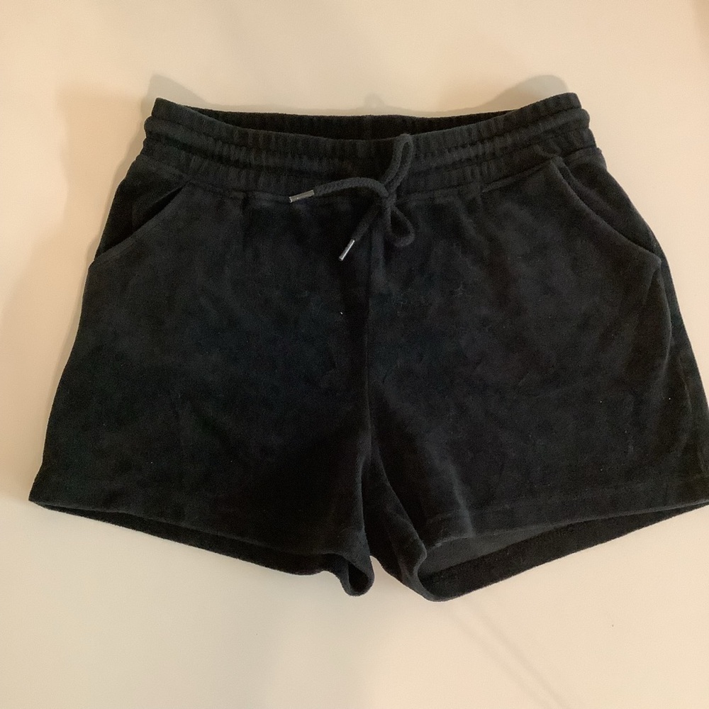 Active Loungewear Size Medium Women's Black Casual Shorts. Preloved
